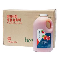 세미 베버시티 자몽농축액 에이드 원액, 6개, 1.8kg