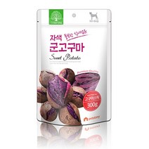 말랑한 애견간식 자색고구마스틱 훈련용 말티푸 소형견 육포 푸들 강아지 혼자있을때 치와와, 1개