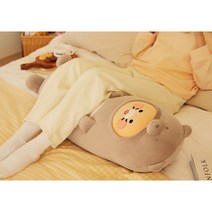 카카오프렌즈 따뜻한 꿀잠친구 베어춘식이 바디필로우 인형