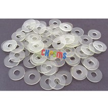 우레탄판 충격 완화 커버 100PCS KX270380 Barudan 자수에 맞는 목판 용 우레탄 와셔