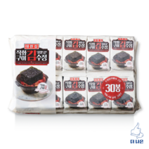 대천 직화구이 김수정 5g X 30입, 1개, 단품