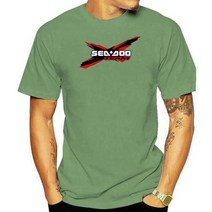 새로운 Seadoo 팀 로고 티셔츠 S 2Xl 011738 152628, 4XL, 남자 완두콩 녹색