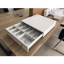 매장 금전함 포스기 쿨 클린-305 405 5단 3단 만능 서랍형 상업용 금전등록기 잠금장치, 405 스몰캐쉬박스(화이트)