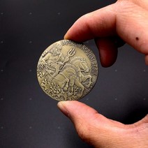 포세이돈 기념 주화 행운의동전 코인실물 코인 금속합금 바다의 신 그리스신화 동전