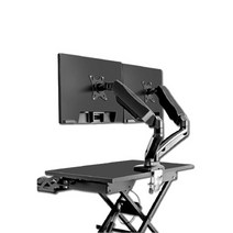 듀얼 모니터 거치대, 베이직 듀얼 모니터암 (G460)