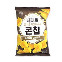 우리밀 국산 옥수수 콘칩 60g 15개