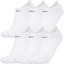 나이키 EVERYDAY 양말 6P, 화이트