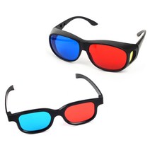 쓰리디안경 적청안경 3D 안경 (일반/고글), 고글형