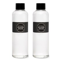 일라토스 디퓨저 200ml 리필2개 발향좋은 대용량 프리지아 블랙체리 머스크 15종 향 총400ml, ILR/코튼블라썸1개 + ILR/화이트머스크1개