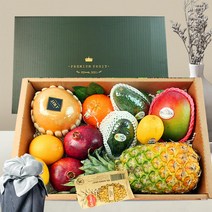 혼합 과일선물세트 애플망고 사과배 한라봉 선물세트 과일바구니 보자기 명절 설날과일세트, 설 혼합선물세트2+보자기랜덤