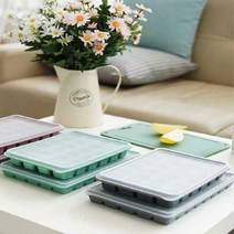 가격인상 파스텔 실리콘 아이스 트레이 2440, 24구 그린