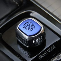 [트루파츠] 볼보 XC60 2세대 기어패널 시동 엔진 스타트 버튼 커버-관통형, XC60(17년식-), A타입-블루