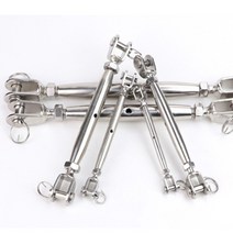 스텐 턴버클 로프고정 장력조절 M5, M8