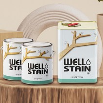 투명 오일스테인 데크 방부목 목재 나무 페인트 오일스텐 4L 18L, 18리터, 화이트