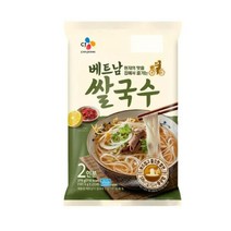 CJ더마켓 즉석식품 밀키트 간편식품 탑티어 베트남 쌀국수 밀키트 쌀국수면 숙주나물 국수 냉면 375G, 13개