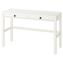 이케아 HEMNES 헴네스 책상+서랍2 화이트 스테인 120x47 cm 703.632.24