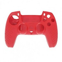다양한게임보존가능 실리콘 패드 보호 커버 조이스틱 케이스 소니 Ps5 컨트롤러 스킨 가드 액세서리 3190139457, 빨간