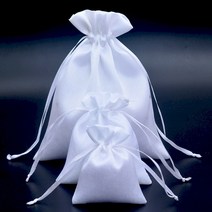 새틴 실크 복주머니 파우치 포장 더스트백 10X12