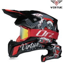 라이더 헬멧 전동킥보드 바이크 헬멧 오토바이 젤멧 크로스 모든 저렴한 더트 오프로드 모토크로스 고글 승인, 61.23  M