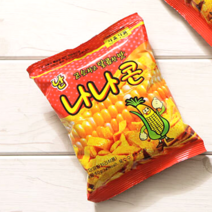 탕비실간식 옛날불량식품(난나나콘 50g 10개), 단품, 단품