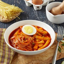 추억의 국민학교 떡볶이 국떡 쫄볶이, 600g, 1팩