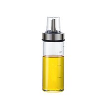 카페로메오 200ml 내열 유리 스텐일자캡 1ea 오일병 소스병 양념병, 1개