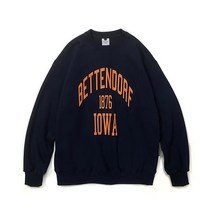 남자 여자 맨투맨 스웨트 셔츠 앱놀머씽 IOWA21 CREWNECK (NAVY)