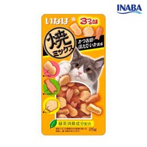 이나바 야끼믹스 가다랑어포&조개&오징어맛 [QSC-121] 25g