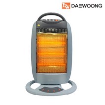 대웅(가전) 대웅 3단 석영관히터 DWH-RF608KP 좌우회전 전도안전장치, 단품없음