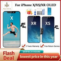 휴대폰 OLED 디스플레이 스크린 AAA 품질 아이폰용 아이폰 X XS XR 11 12 13 프로 맥스용 디지타이저 포함 트루 톤으로 교체형 화면, CHINA, For iPhone 5 White