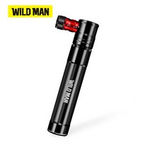 자전거 펌프 WILD MAN-자전거 합금 핸드 에어 사이클링 타이어 팽창기 슈레이더 프레스타 밸브 미니 볼 100 PSI, [03] Black, 03 Black