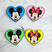 하트 미키 미니 차량용 석고방향제 선물 답례품, 미키(파란), 블랙베리&베이