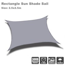 파라솔각도기 우산 초대형 파라솔 텐트 방수 태양 그늘 항해 태양 대피소 차양 정원 캐노피 풀 파티오 비치 캠핑 천막 야외, 자두