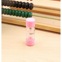 헤어밴드 작고 귀여운 휴대용 콘택트 렌즈 여행 안경 눈 케이스 가방 상자 컨테이너 홀더 1 개