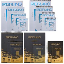 파브리아노 스케치북(블랙커버 화이트커버), 선택7-스프링형A2(SP08)