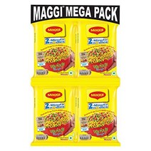 Maggi 2 Minutes Noodles Masala 70 grams pack (2.46 oz)- 12 pack - Made in India, 1