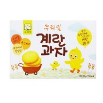 올가 간식 우리밀 계란과자 (50g) 탕비실 회사 어린이 성인 캠핑 차박 홈파티 영화 선물, 4개