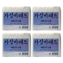 가성비패드 (76 x 60cm) 대형 57g 140매, 1박스