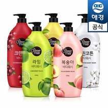 샤워메이트 파머스 바디워시 1200mlx5개, 1200gx5개 (5종향각1개씩), 1200ml