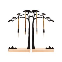 고급 서예 붓걸이 붓거치대 문방사우, 1개