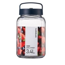 락앤락 숨쉬는 유리용기, 2개, 3.4L