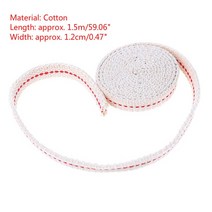 플랫버너 DIY 액세서리 재료 1/1.5M 강력한 플랫 코튼 심지 코어 등유 버너 스토브 조명 랜턴 오일 램프 만들기, [01] 라이트 그레이