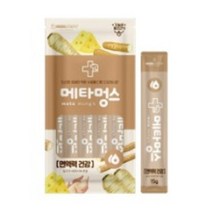 메타멍스 강아지 기능성 건강 츄르 5P, 50개, 닭고기+치즈+마+우엉