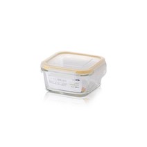 코멕스 강화유리 정1호 (380ml) 밀폐용기 냉장고정리, 오너클랜 1