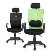 체어포커스 에코 하트요추 올메쉬 의자 E2, 오렌지