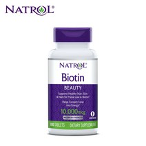 NATROL 비오틴 10000mcg 100정, 1개