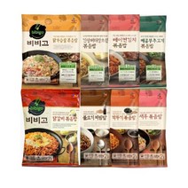 CJ 비비고볶음밥 8종 모음 골라담기 (불고기비빔밥 새우볶음밥 닭가슴살 차돌깍두기 닭갈비 간장버터장조림 베이컨김치 매콤부추고기볶음밥), 간장버터장조림볶음밥