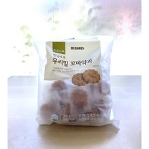 올가홀푸드 한입에 쏙 우리밀 꼬마약과, 200g, 5개