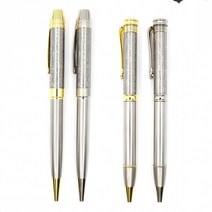 [이서지니]훈민정음 볼펜 금장 은장 글씨 음각 조각 박스포장 레이저 인쇄가능 인쇄비 별도, 나형 B_금장