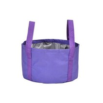 접이식 스파 발 목욕 버킷 protable 방수 여행 캠핑 세면기 대용량 야외 세탁 바구니, 협력사, 보라색